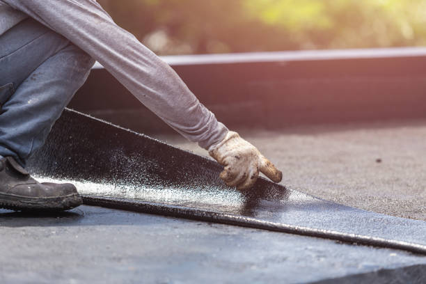 Professional Crawl Space Encapsulation technician working in Byron Center, MI